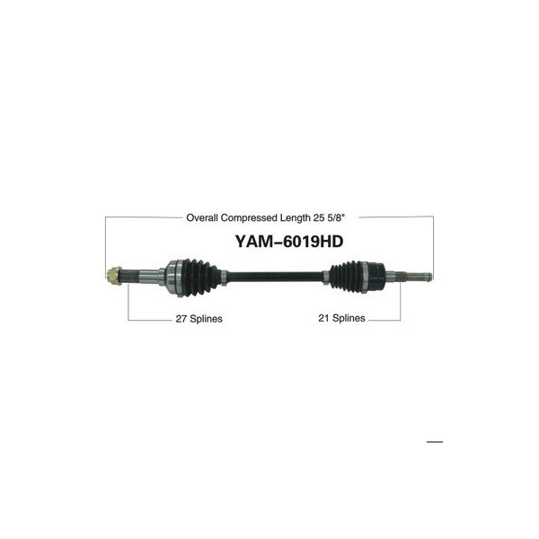 Wide Open Heavy Duty CV Axle for YAM HD FRONT RIGHT YXR45/450/660RHINO 04-09 YAM-6019HD - main